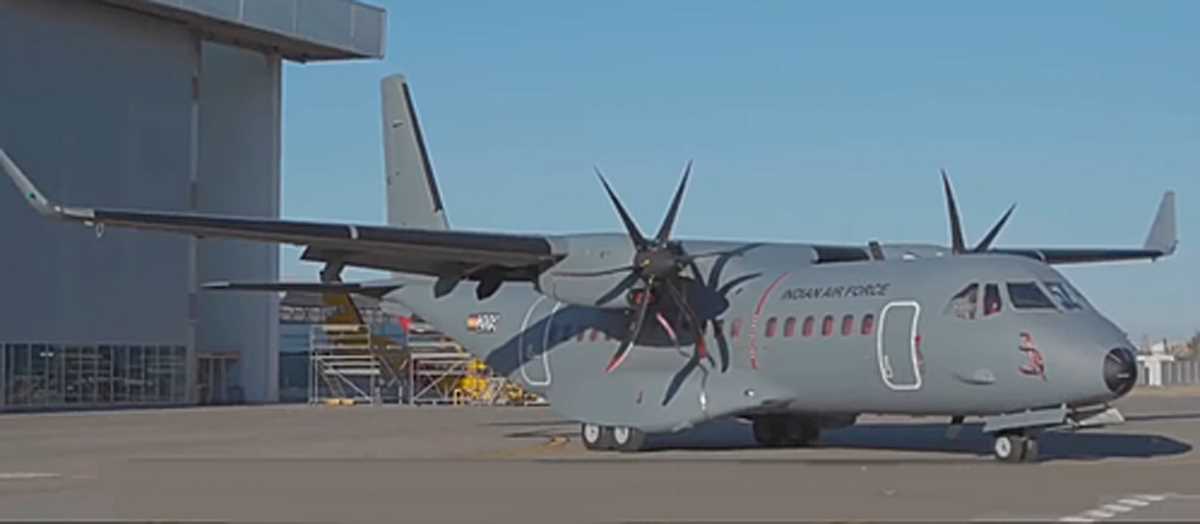 ड्रोन शक्ति प्रदर्शन के साथ वायुसेना में शामिल होगा सी-295 एयरक्राफ्ट